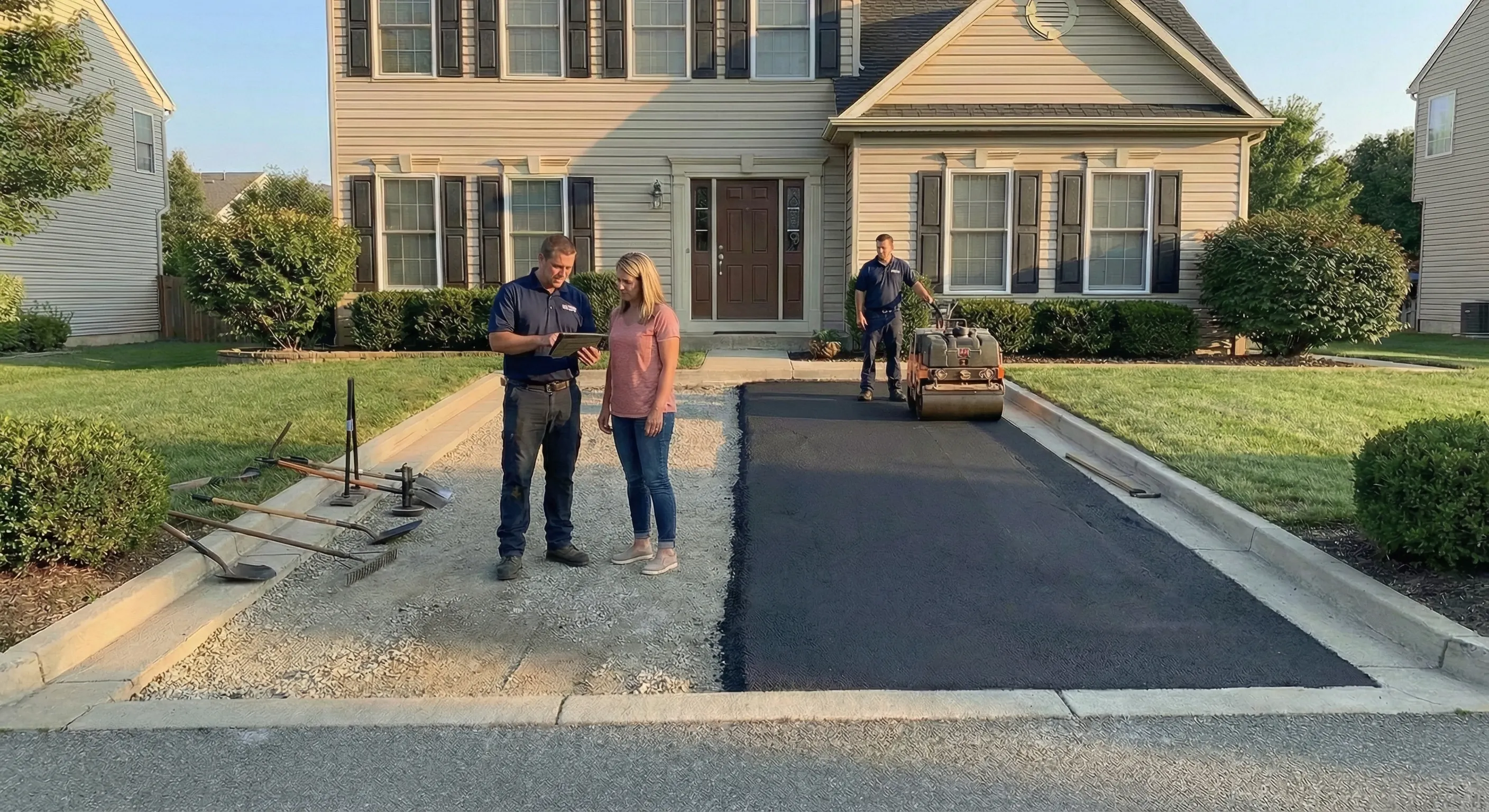 Driveway and parking service